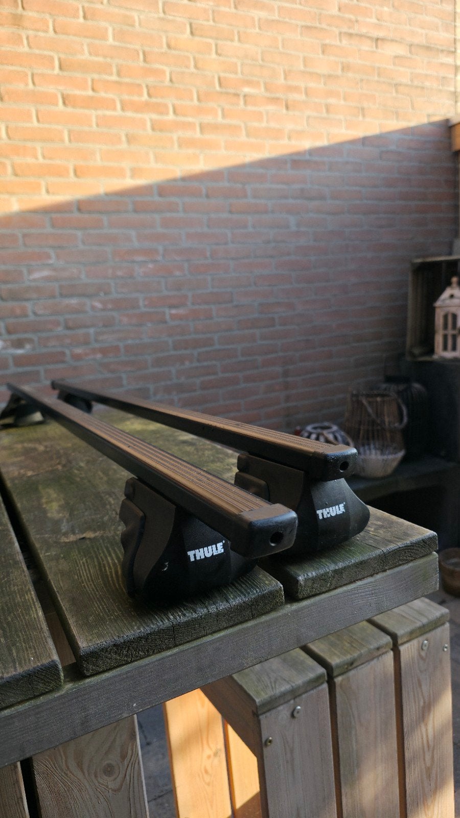 Thule dakdragers - Gebruikt maar in goede staat, Auto diversen, Dakdragers, Ophalen of Verzenden, Gebruikt