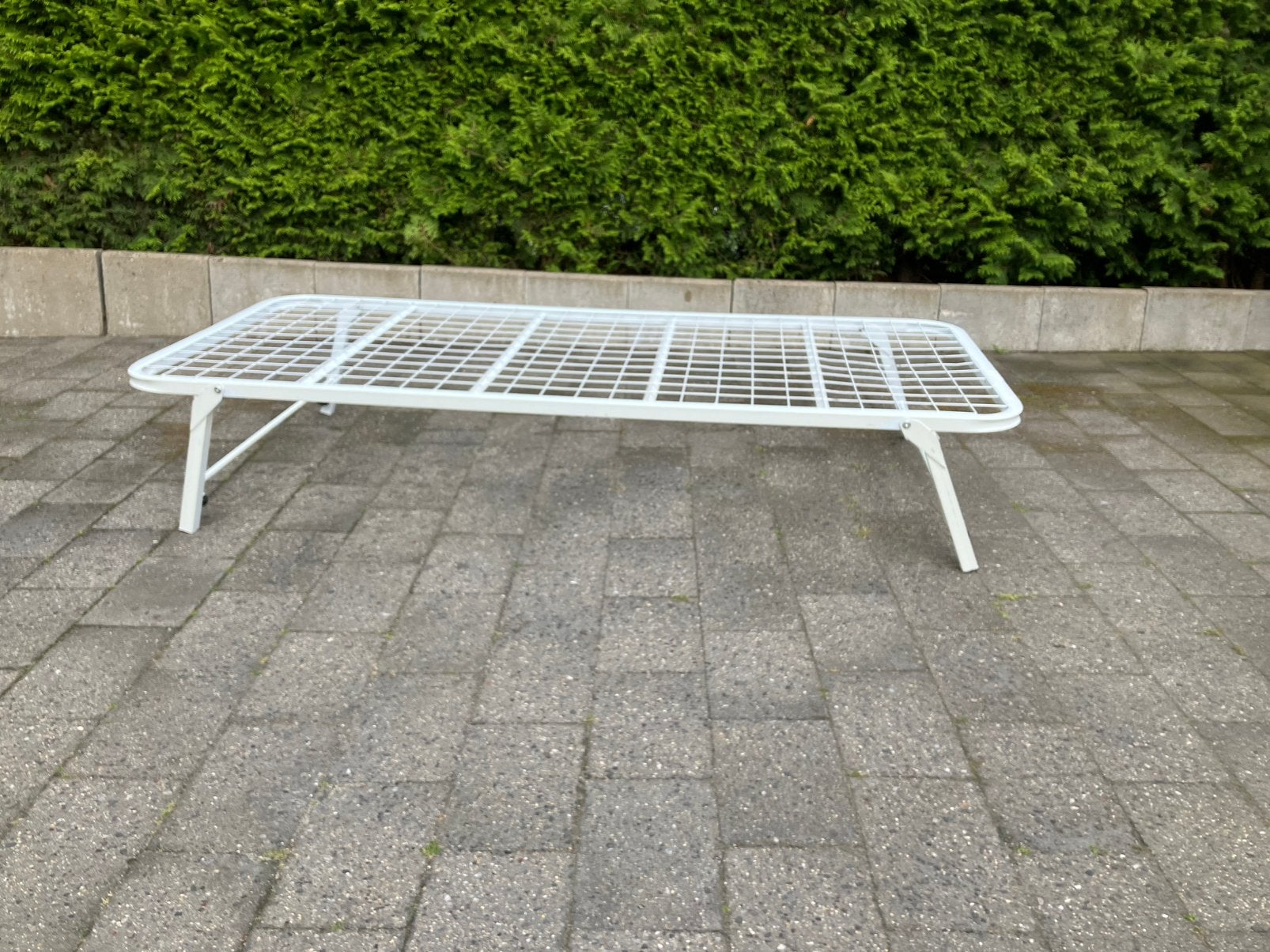 Onderschuif bed, Ophalen, Gebruikt, 90 cm, Eenpersoons