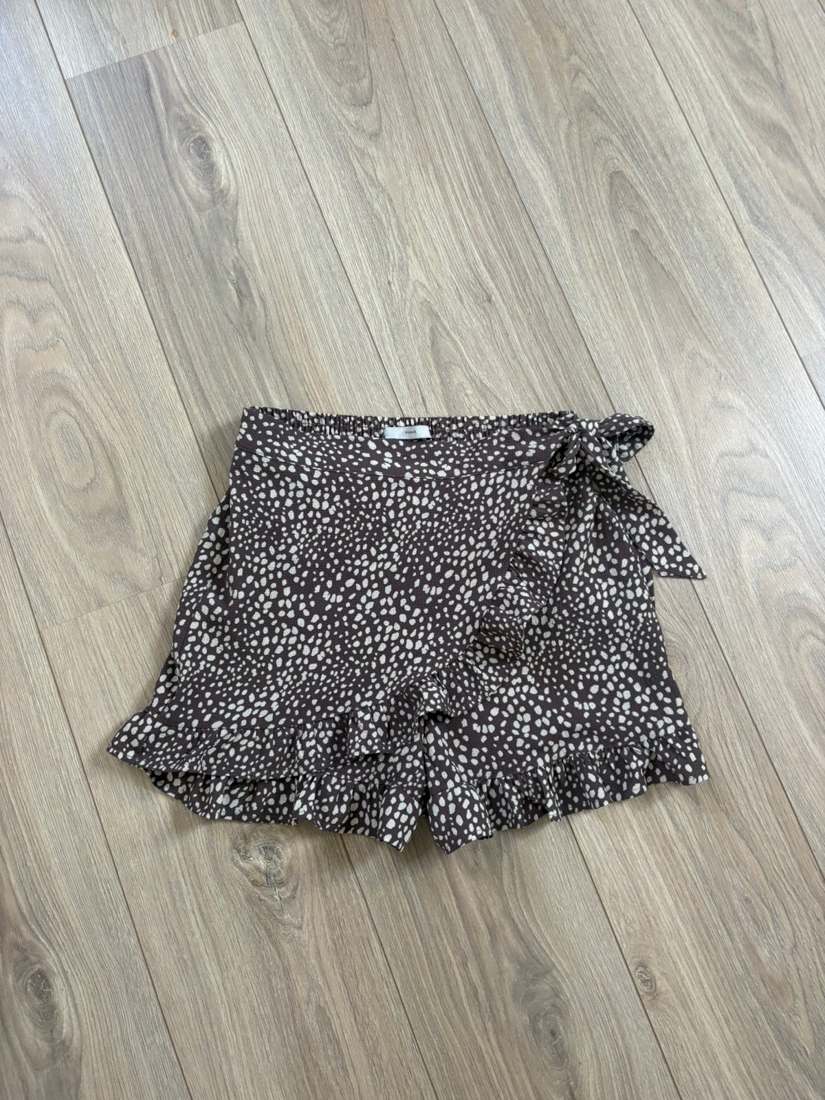 Leuk Pigalle wrap short - maat 34, Bruin, Ophalen of Verzenden, Zo goed als nieuw, Maat 34 (XS) of kleiner