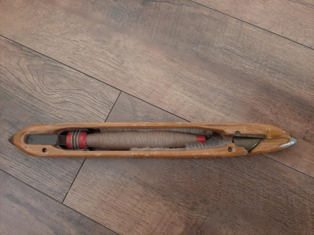 Schietspoel volautomatisch weefgetouw Schmeing WESEKE, Antiek en Kunst, Ophalen