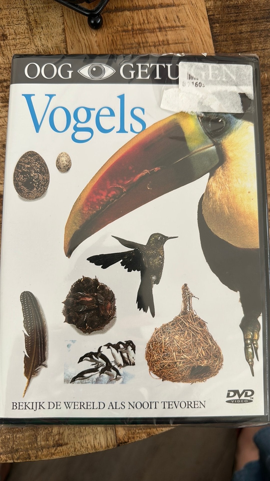 Ooggetuigen: Vogels, Cd's en Dvd's, Dvd's | Documentaire en Educatief, Alle leeftijden, Ophalen of Verzenden, Nieuw in verpakking