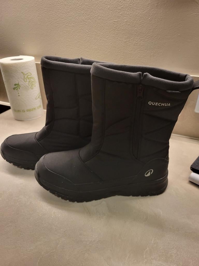 Waterdichte heren snowboots NH100 - Zwart, Kleding | Heren, Schoenen, Zwart, Boots, Nieuw, Ophalen