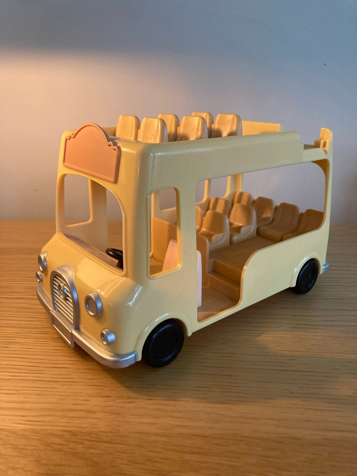 Sylvanian Families Autobus schoolbus, Ophalen of Verzenden, Gebruikt