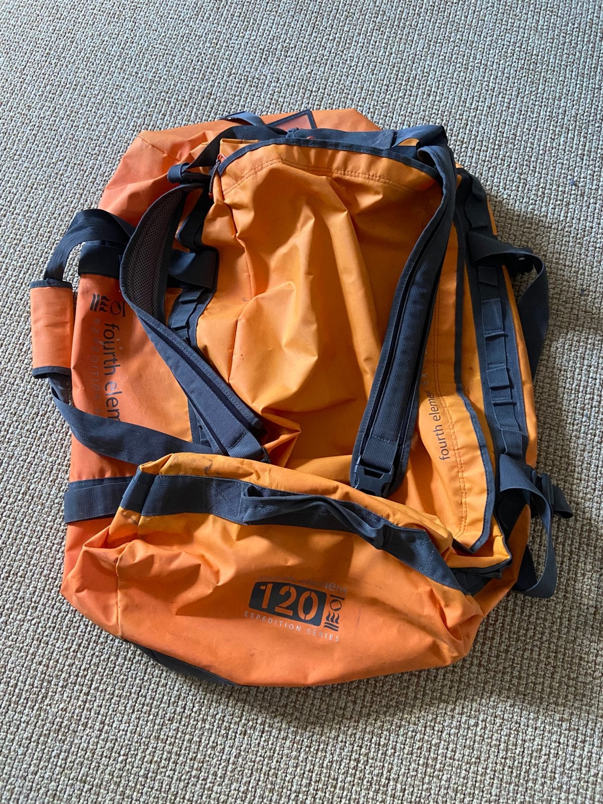 Fourth element expedition bag 120L, Ophalen of Verzenden, Gebruikt