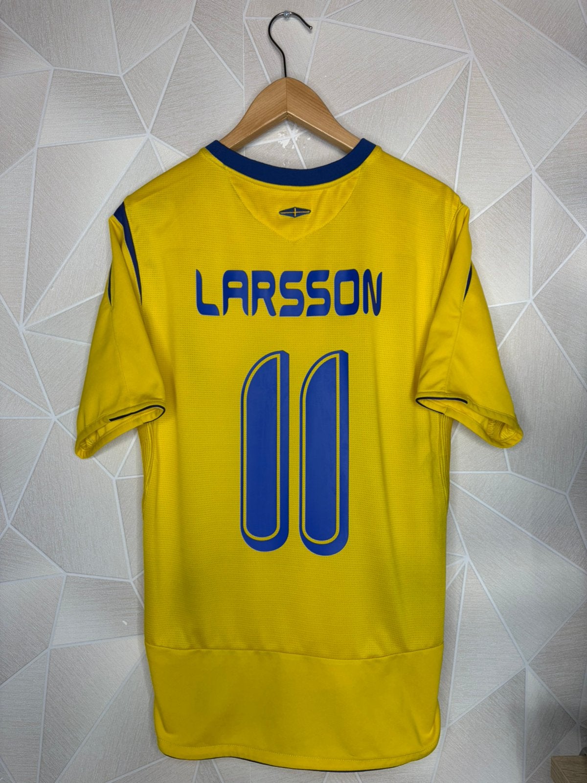 Zweden Thuis 2006 Larsson, Shirt, ., Maat L, Ophalen of Verzenden
