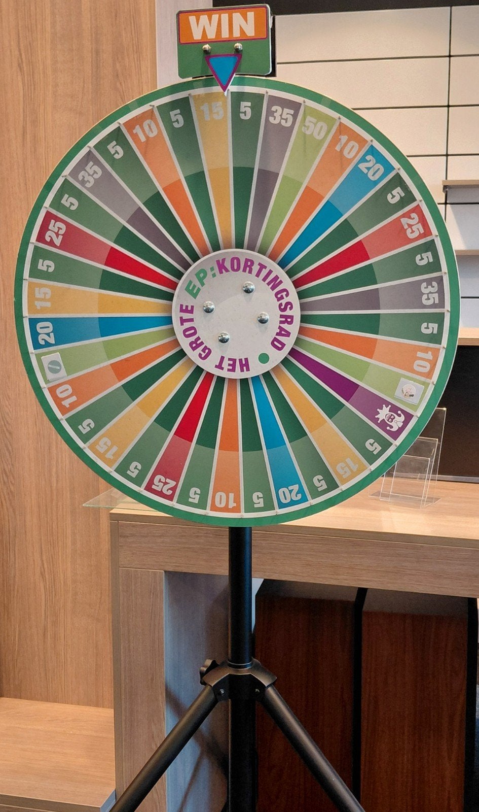 Rad van fortuin, Hobby en Vrije tijd, Ophalen