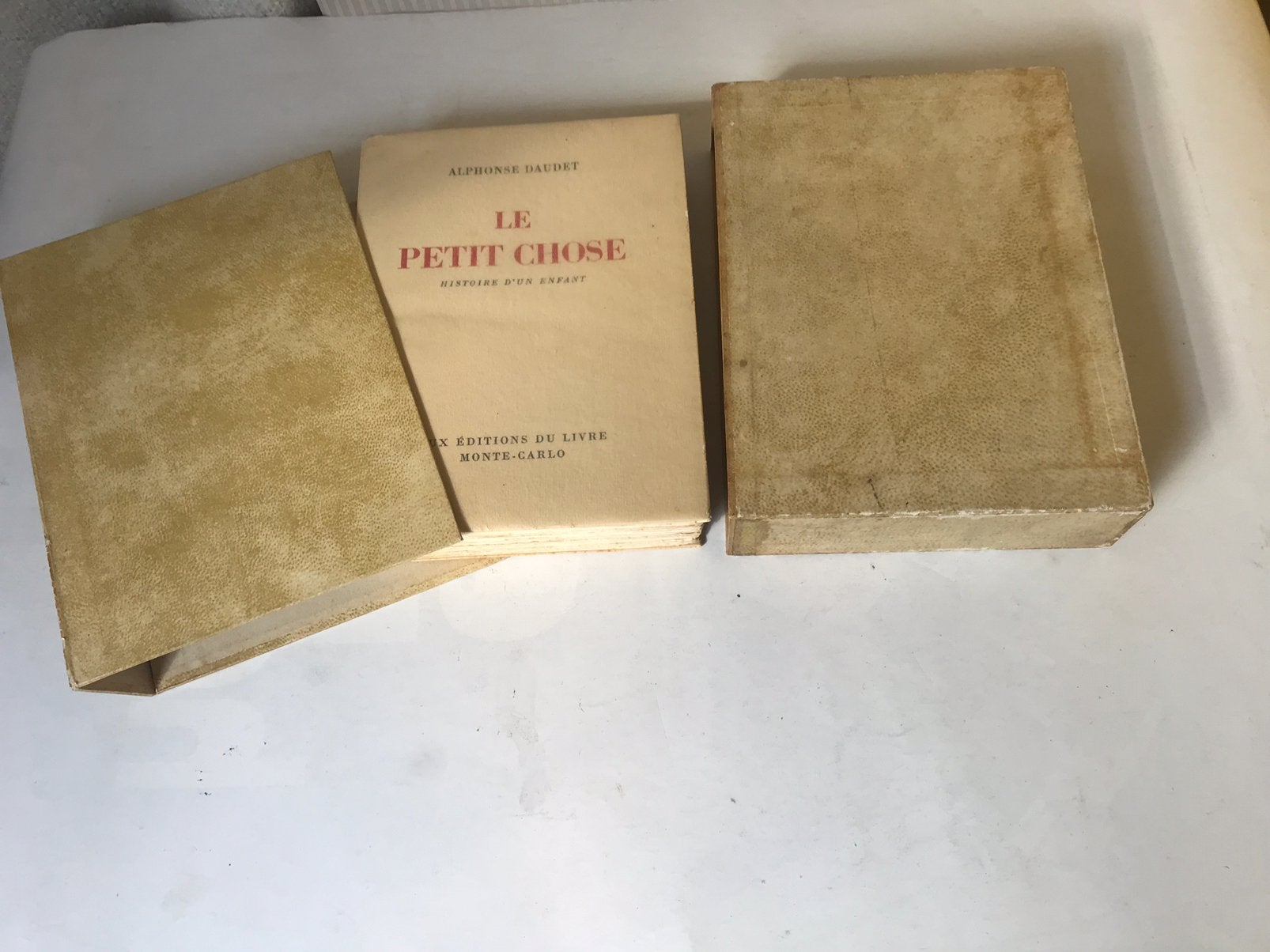 Le Petit Chose- histoire d’un enfant., Ophalen of Verzenden, Gelezen, Fictie