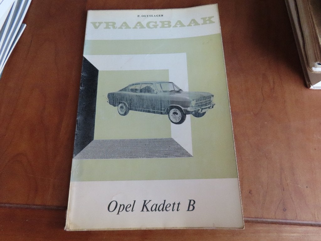 Vraagbaak Opel Kadett B vanaf 1965 + Kadett Caravan, Coupe, Auto diversen, Ophalen of Verzenden