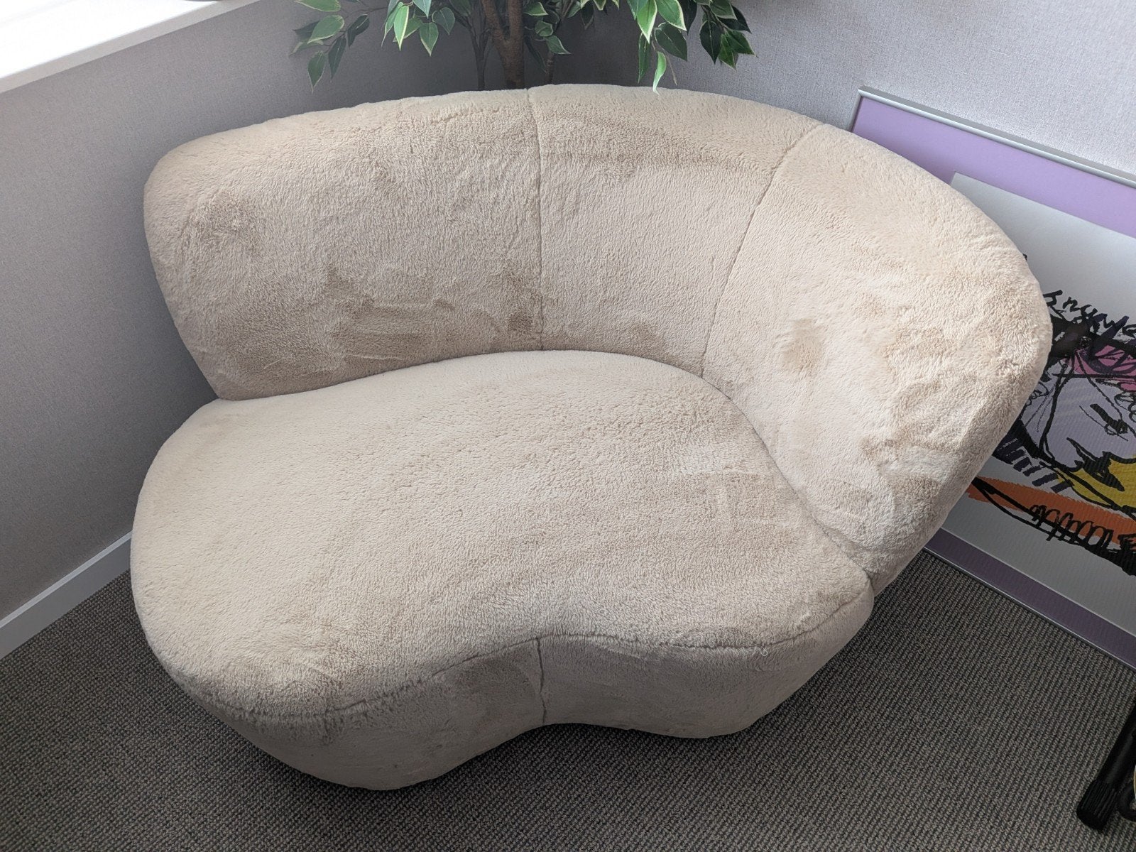 WOOOD fauteuil 2persoons zgan!, Huis en Inrichting, Ophalen, Zo goed als nieuw, Tweepersoons, Minder dan 150 cm