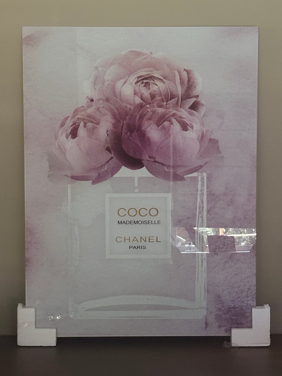 Glasschilderij, Ophalen, Zo goed als nieuw, Minder dan 50 cm, Schilderij