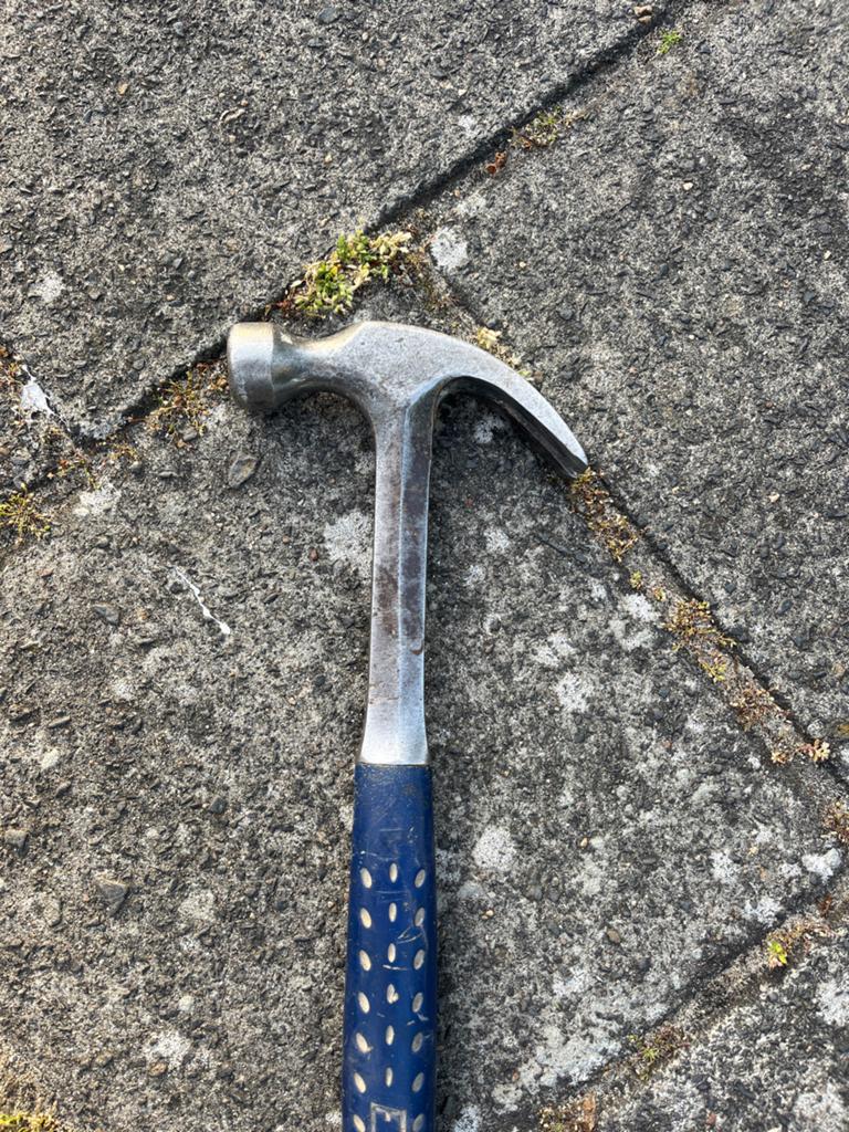 Estwing klauwhamer met blauwe handgreep, Ophalen of Verzenden, Gebruikt