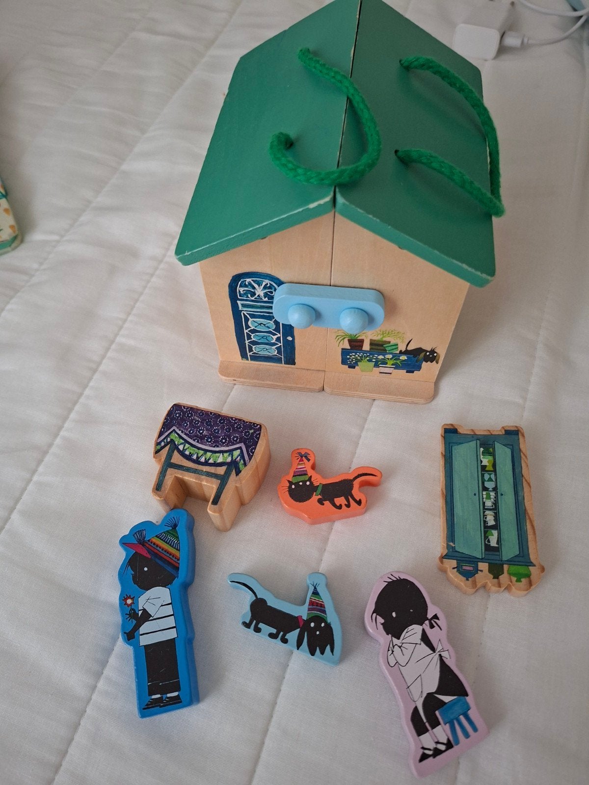 Houten speelhuisje Jip & Janneke, Ophalen, Zo goed als nieuw, Overige typen
