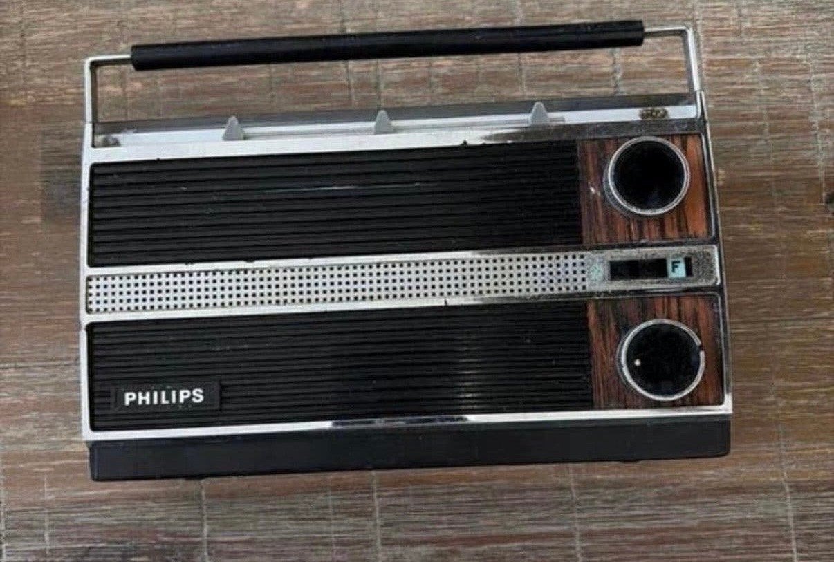 Philips Draagbare Transistorradio - Vintage Model, Audio, Tv en Foto, Ophalen of Verzenden, Gebruikt, Transistorradio