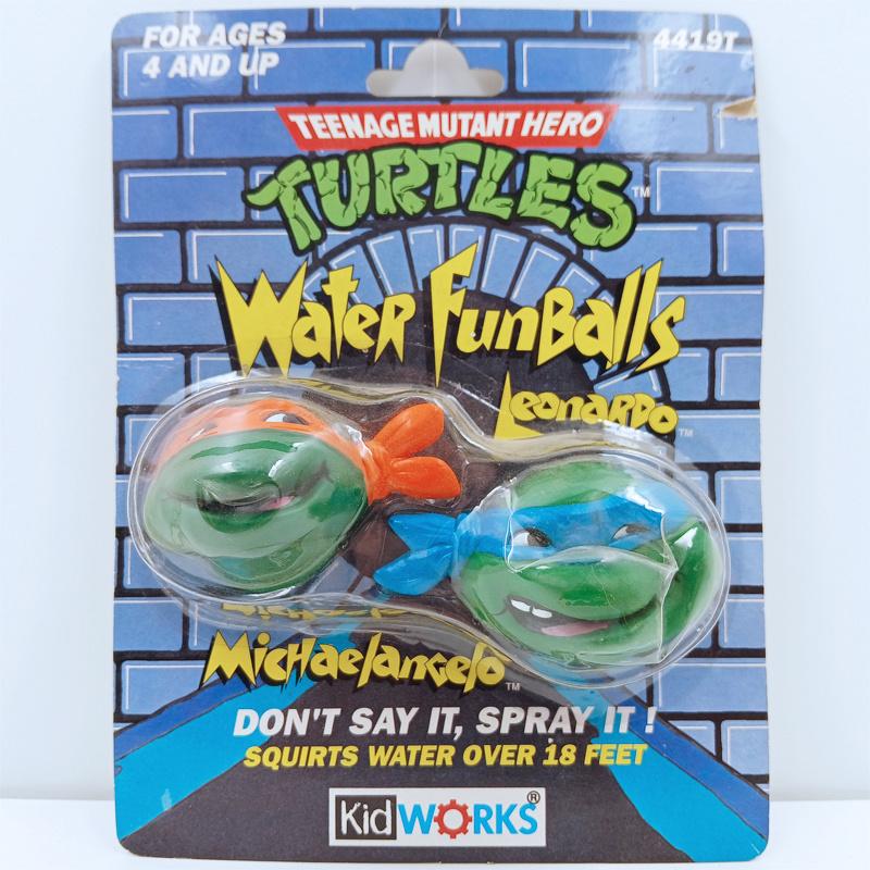 TMNT Michaelangelo & Leonardo Mirage Studios Water Funballs, Ophalen of Verzenden, Nieuw