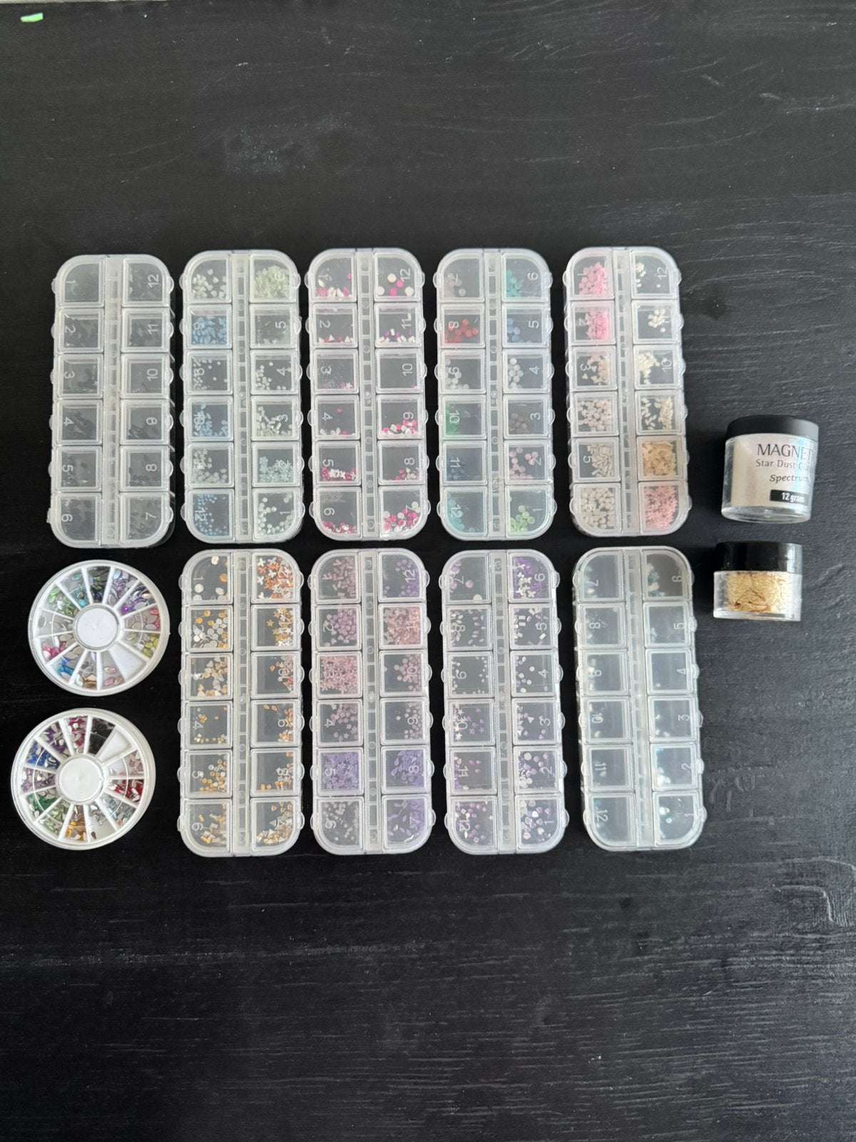 Diversen nagelsteentjes, Ophalen of Verzenden, Nieuw, Overige kleuren, Handen en Nagels