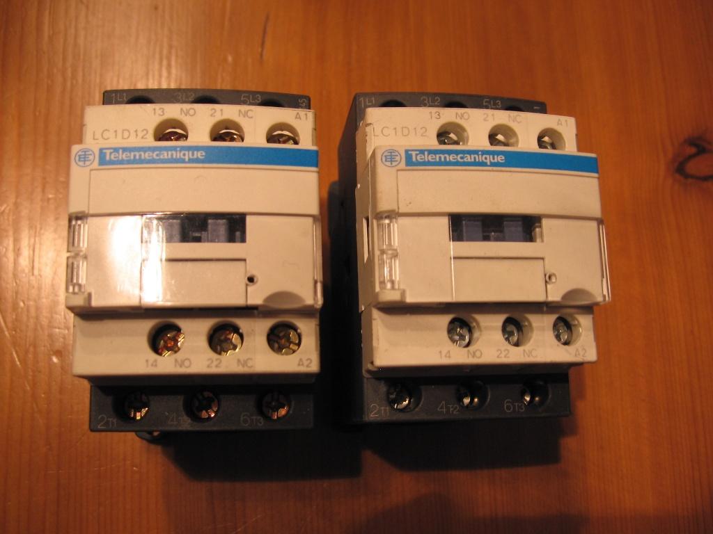 Telemecanique magneetschakelaar LC1D12 relais., Hobby en Vrije tijd, Elektronica-componenten, Ophalen of Verzenden, Gebruikt
