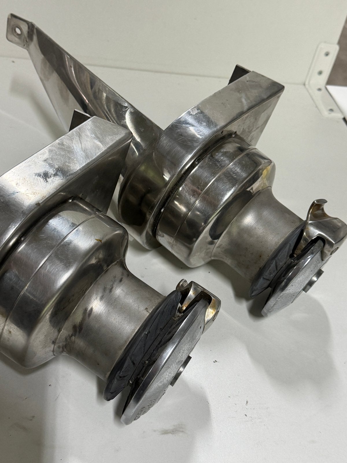 2 x Barlow 24 selftailing / st lier met RVS beugels, Ophalen of Verzenden, Zo goed als nieuw, Overige typen