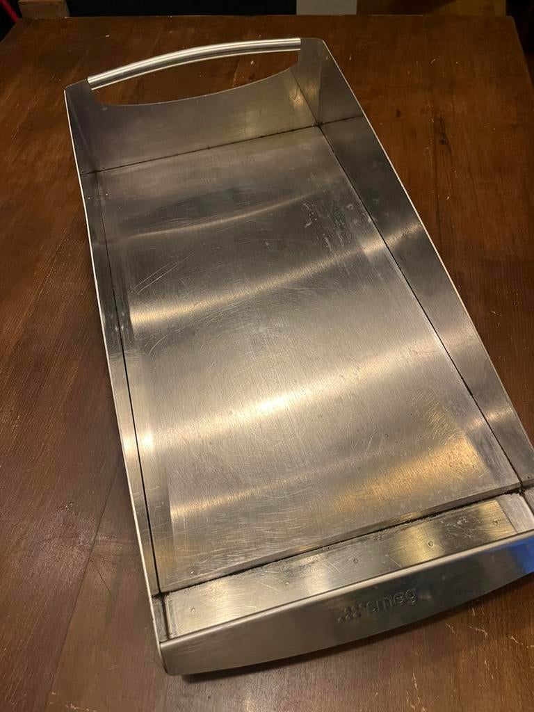 Smeg grilplaat bakplaat teppanyaki, 60 cm of meer, Ophalen of Verzenden, Gas, Vrijstaand