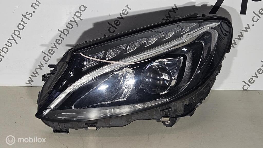 Koplamp origineel Mercedes C-klasse W205 ('14->) A2059062504, Auto-onderdelen, Verlichting, Gebruikt, Mercedes-Benz, Ophalen of Verzenden