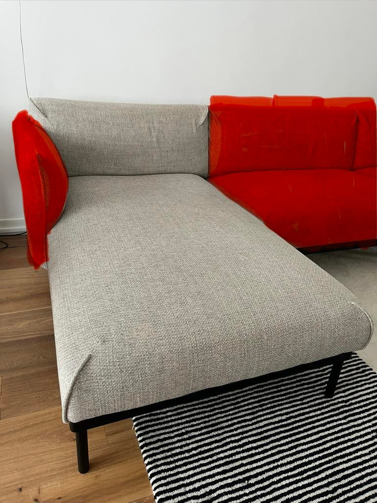 Ikea Applaryd Chaise Longue element, Lejde lichtgrijs, Ophalen, Gebruikt, Overige maten, Modern, tijdloos