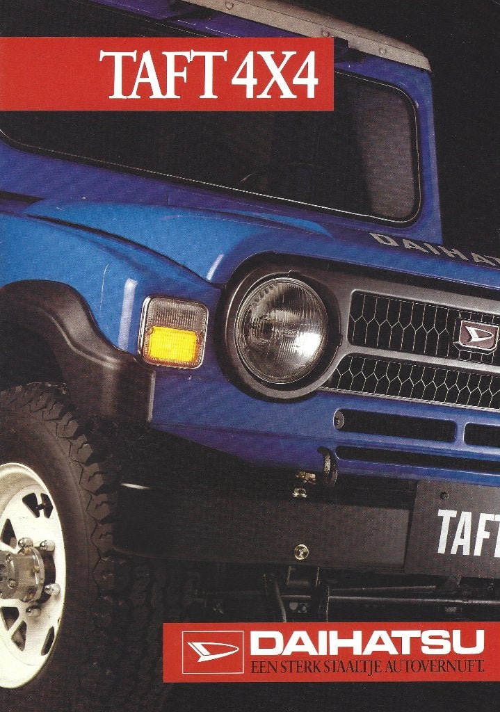 folder Daihatsui Taft 1983, Ophalen of Verzenden, Gelezen, Overige merken