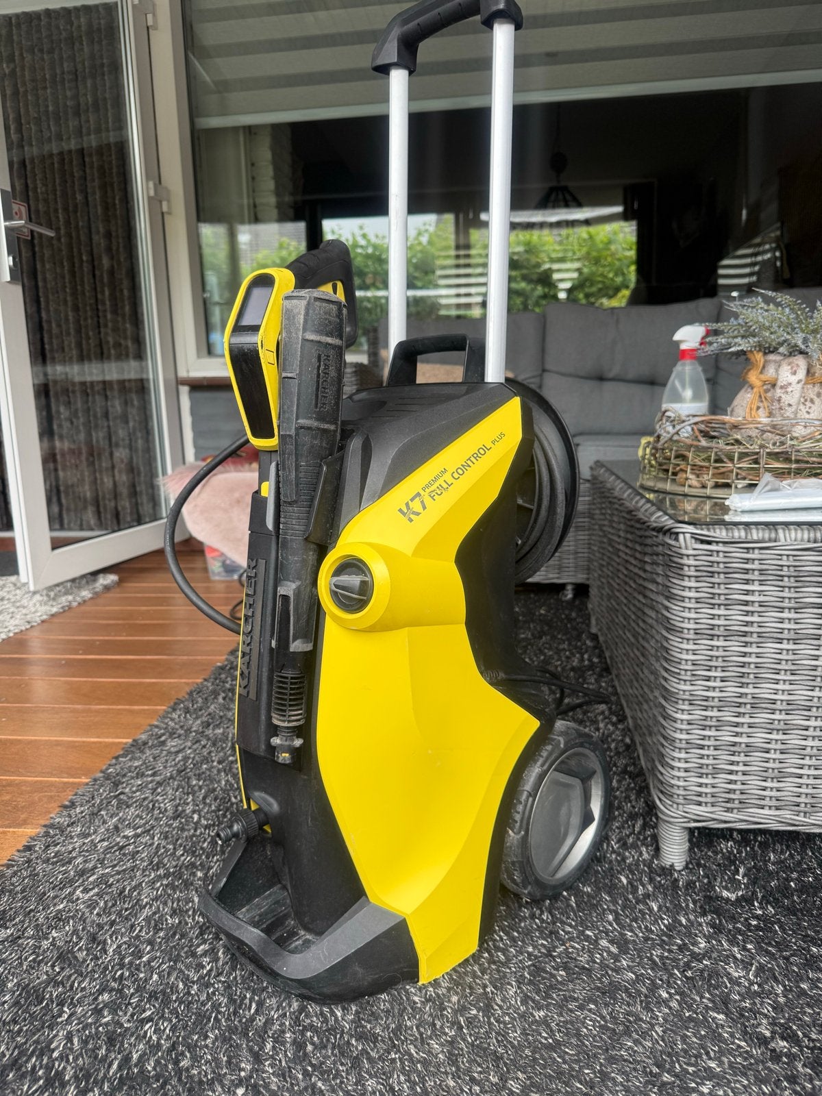 Karcher K7 Premium Full Control Plus Hogedrukreiniger, Tuin en Terras, Ophalen of Verzenden, Zo goed als nieuw, Elektrisch, Met regelbare waterdruk