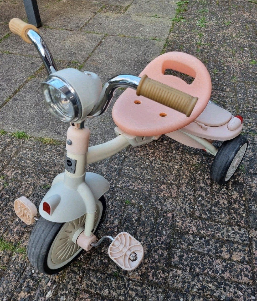 puck driewieler, Ophalen, Gebruikt