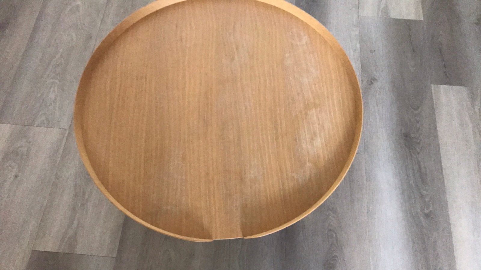 Muuto Around Salontafel Eikenhout - 72x36 cm, Huis en Inrichting, Ophalen, Gebruikt, Scandinavisch, 50 tot 100 cm