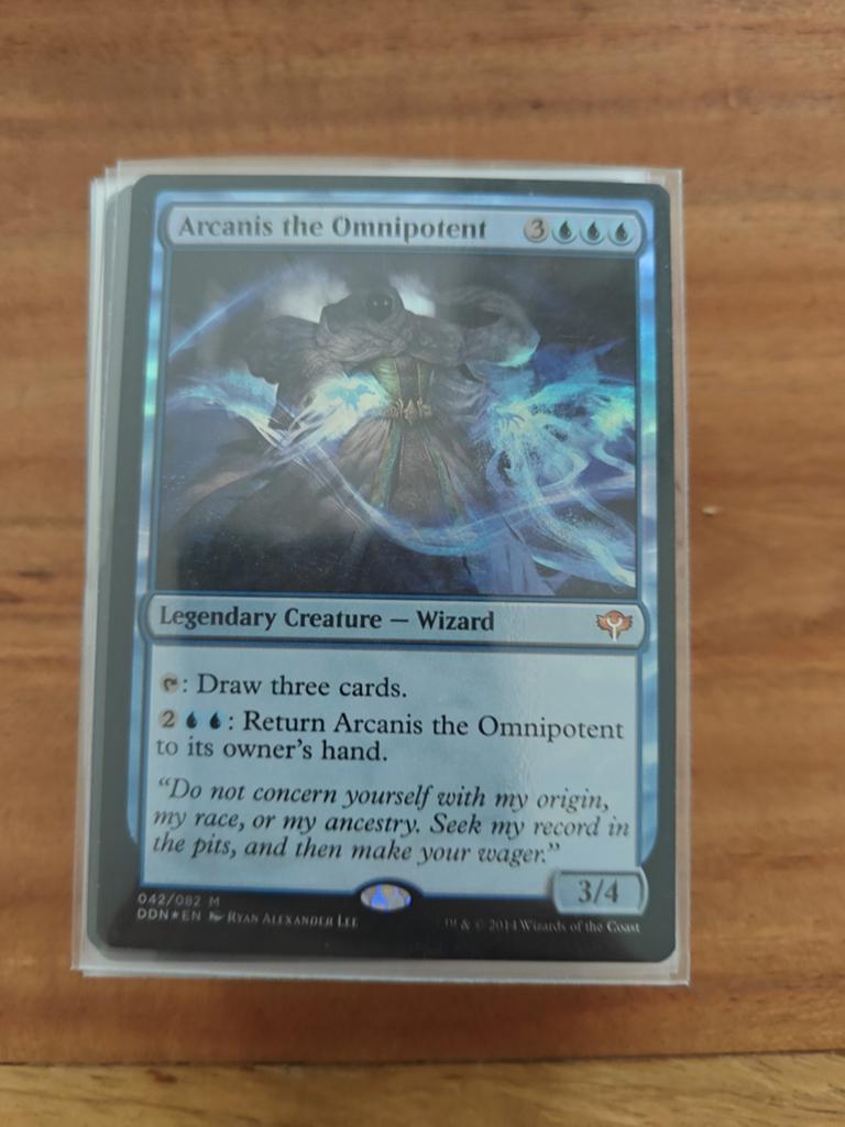 Arcanis the omnipotent duel deck, Ophalen of Verzenden, Zo goed als nieuw, Speeldeck