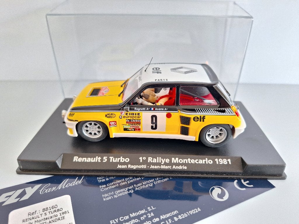 Fly Renault 5 Turbo Carlos Sainz  Antonio Boto E1201 Limited, Overige merken, Racebaan, Fly, Nieuw