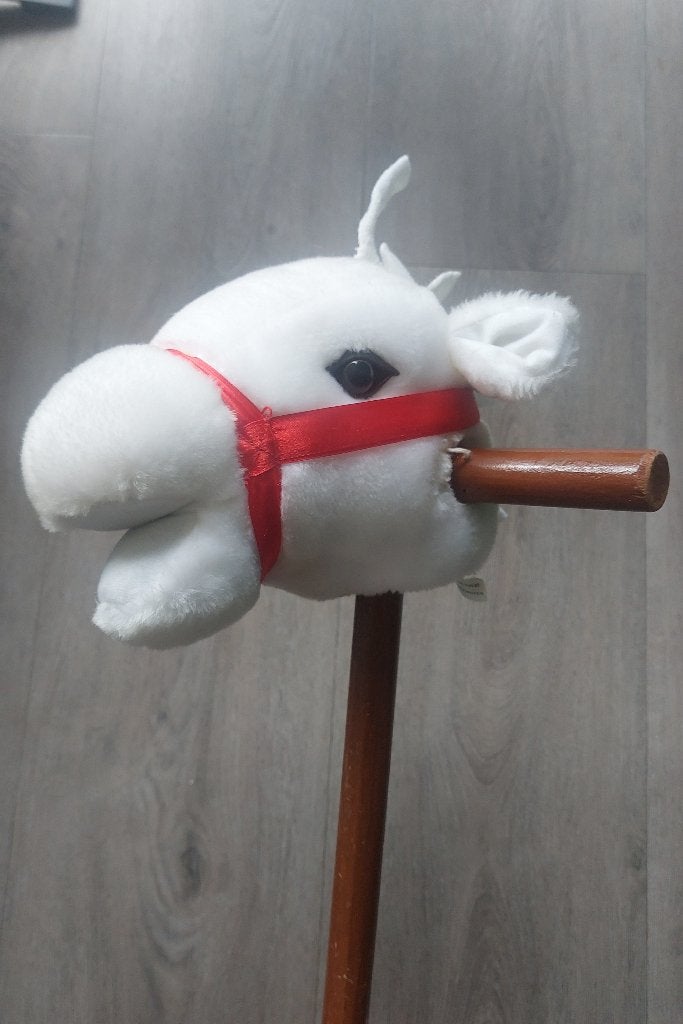 Stokpaardje met geluid, Ophalen, Gebruikt