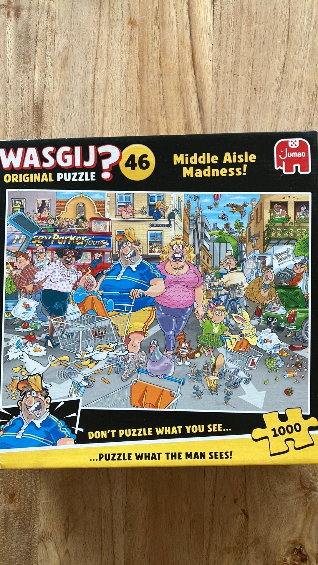 Puzzel 1000 stukjes, Ophalen, 500 t/m 1500 stukjes, Zo goed als nieuw