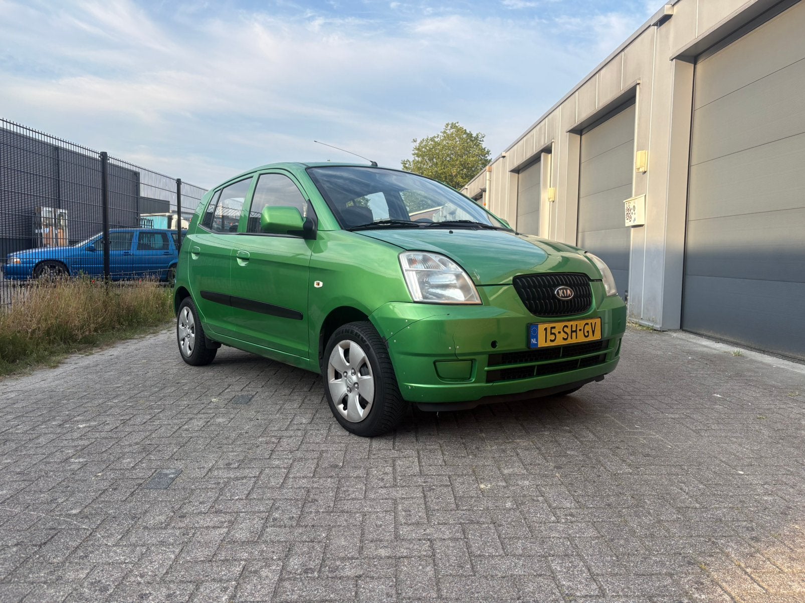 Kia Picanto 1.0 2006 Groen, Voorwielaandrijving, 836 kg, 4 cilinders, 400 kg