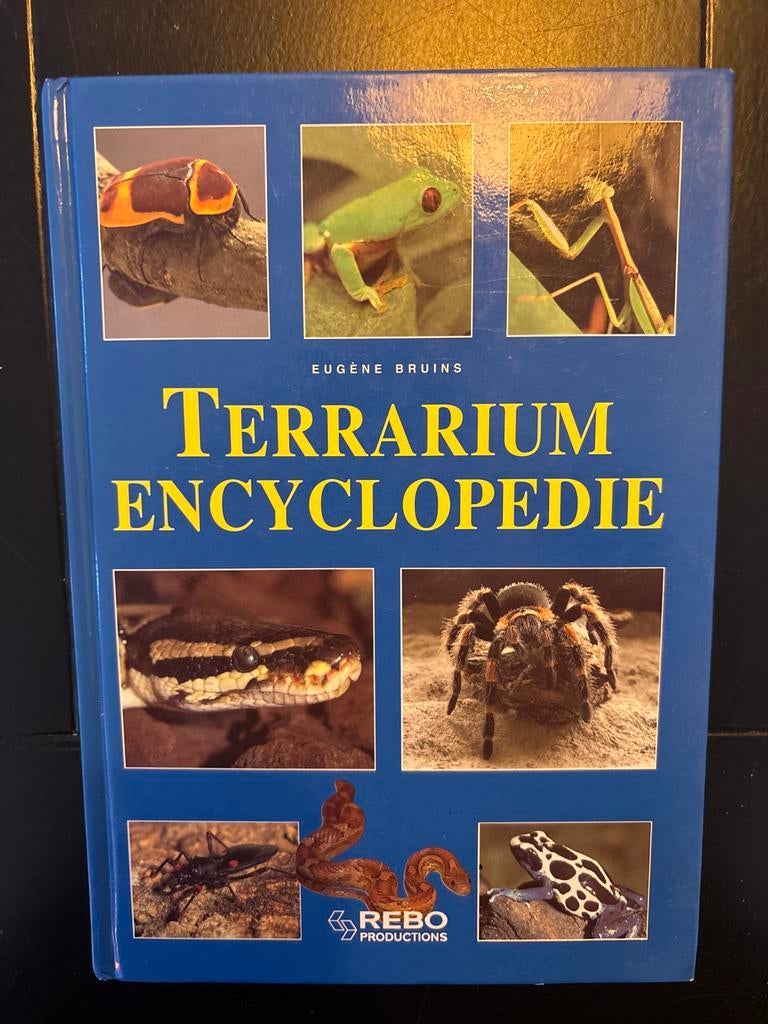 Terrarium Encyclopedie - Eugène Bruins (REBO Productions), Ophalen of Verzenden, Gelezen, Overige onderwerpen