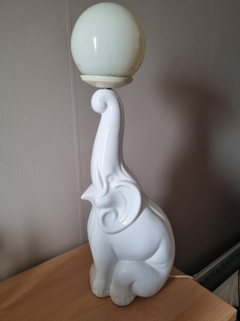 Vintage jaren 80 lamp, Ophalen, Zo goed als nieuw