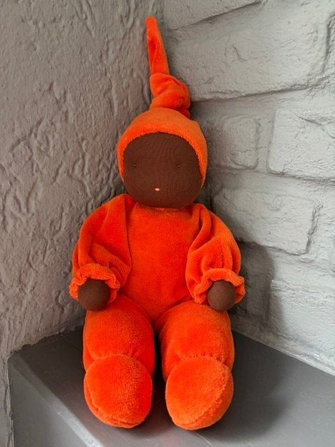 Zonnekind Knuffelpop 9DBR / 30cm / Antroposofische pop, Verzenden, Nieuw, Overige typen
