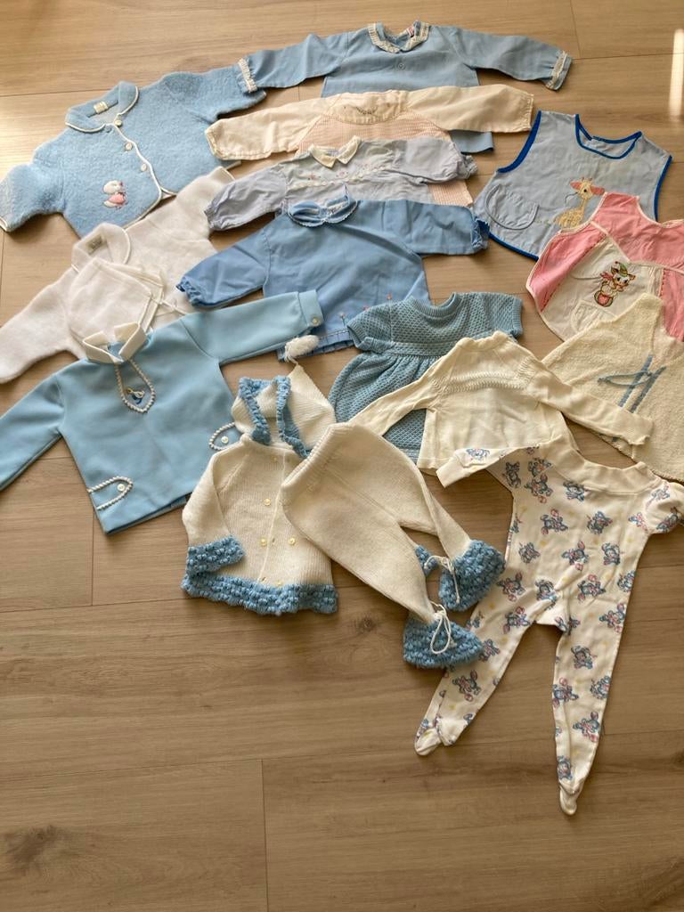 Vintage Babykleding Jaren '60/'70 - Jurkjes, Schortjes, Jasj, Ophalen of Verzenden, Gebruikt