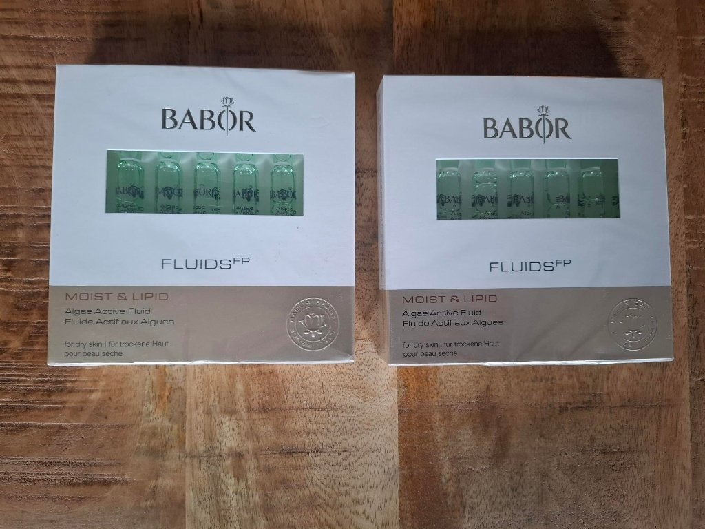 2 nieuwe verpakkingen BABOR moist & lipid (advr 450), Ophalen of Verzenden, Nieuw, Gehele gezicht, Verzorging