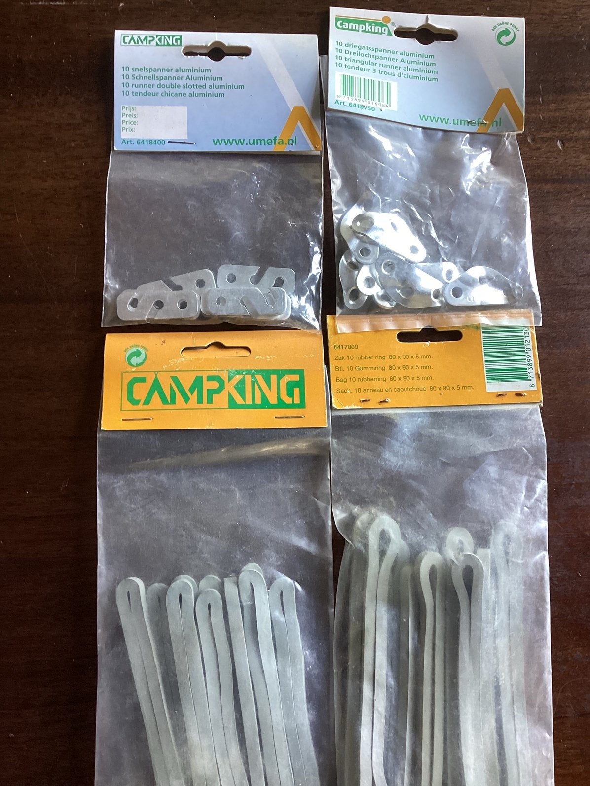 Campking Tentaccessoires-Elastieken, Scheerlijn, Snelspanner, Ophalen, Nieuw