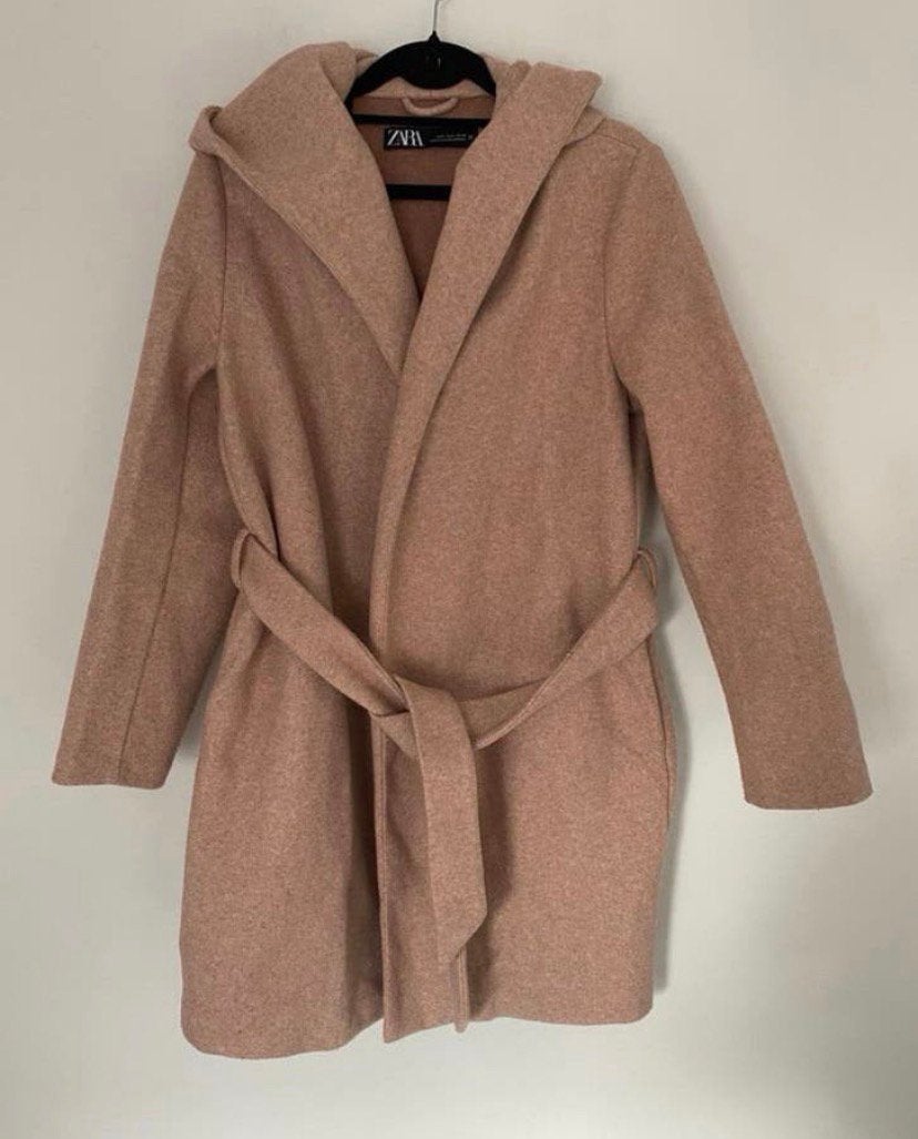 Winterjas dames. Maat s, Kleding | Dames, Verzenden, Zo goed als nieuw, Maat 36 (S), Roze