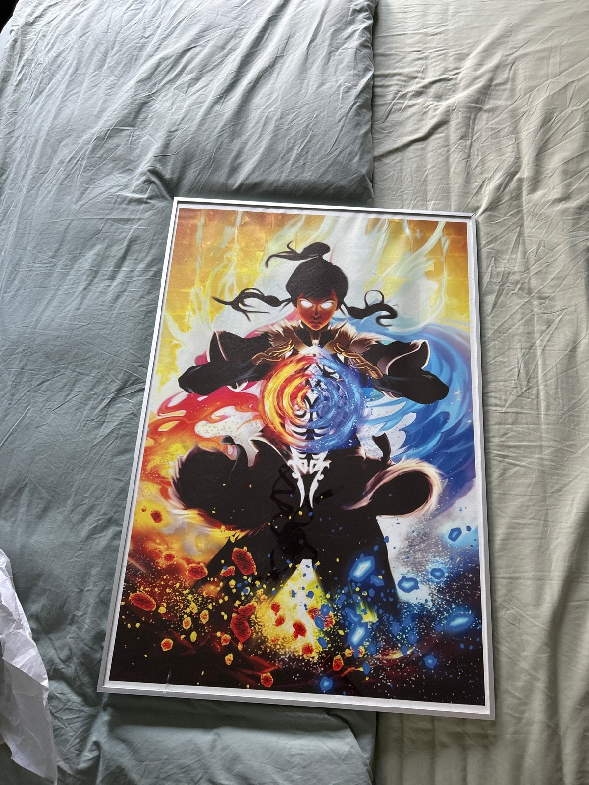 Avatar Korra Poster - The Legend of Korra, Ophalen, Zo goed als nieuw, Foto of Poster, 75 – 100