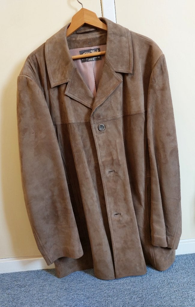Seude herenjas 56/58, Ophalen of Verzenden, Gedragen, Maat 56/58 (XL), Bruin
