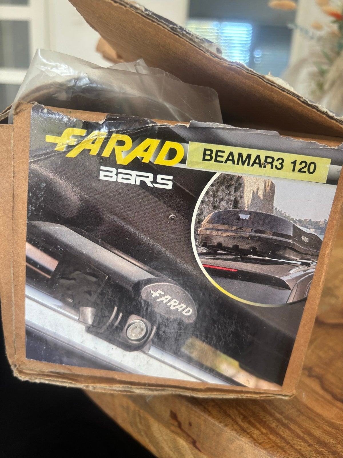 Farad Beamar3 120 Aerodynamische Dakdragers, Ophalen, Nieuw
