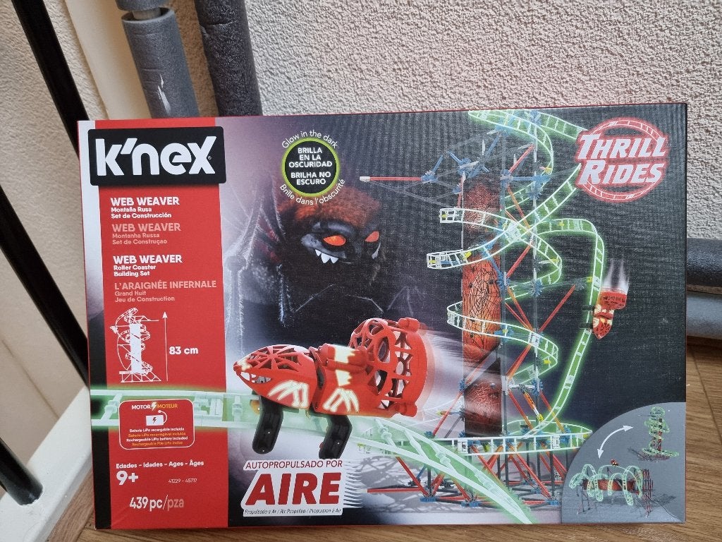 Mooie knex achtbaan, Ophalen of Verzenden, Zo goed als nieuw, K'nex