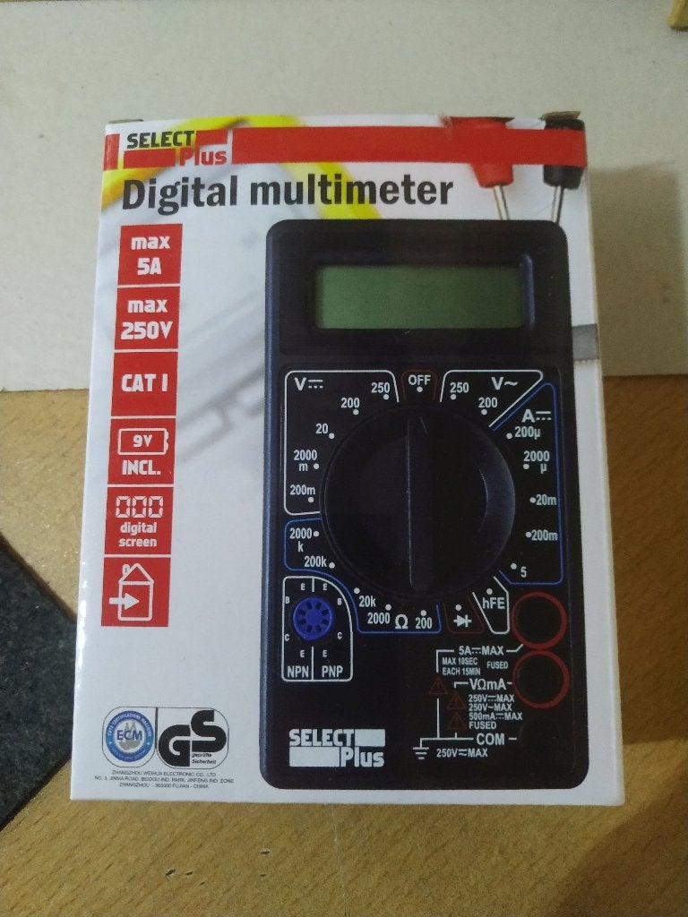 Digital multimeter, Ophalen of Verzenden, Nieuw