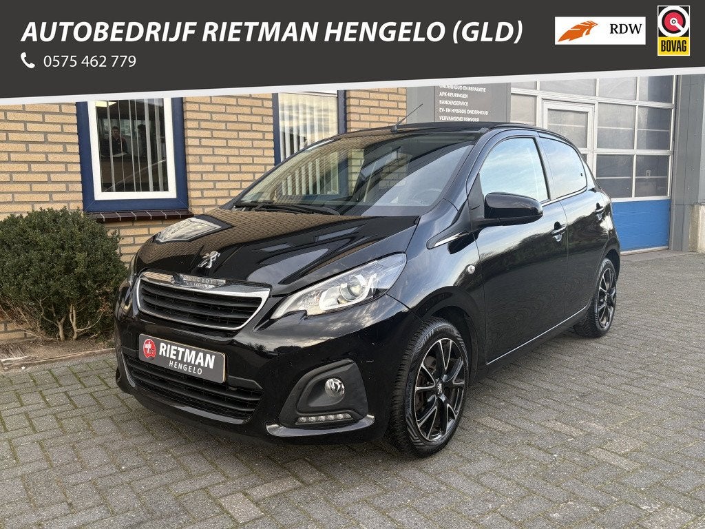 Peugeot 108 1.0 e-VTi Active TOP SCHUIFDAK-ALL SEASON-LMV, Auto's, Keurmerk '100% Onderhouden', Gebruikt, Euro 6, 4 stoelen
