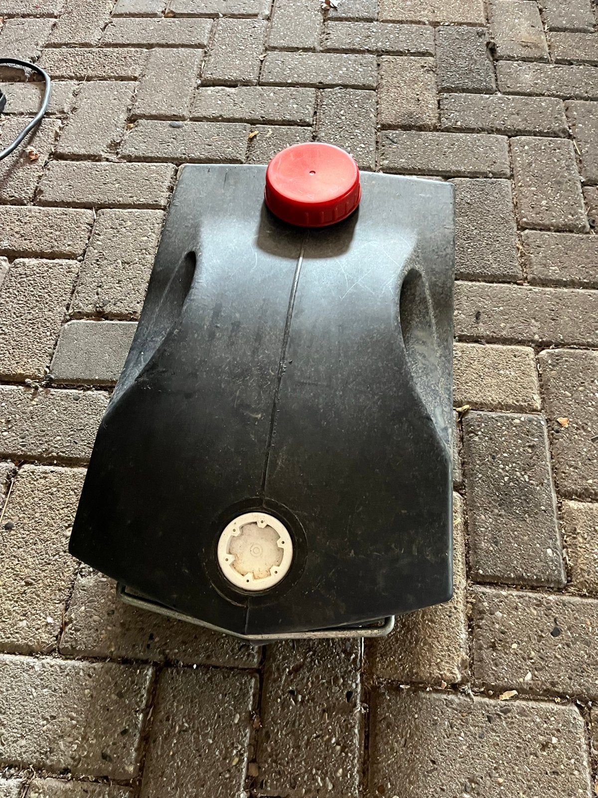 Vuilwatertank caravan met wielen, Caravans en Kamperen, Ophalen of Verzenden, Gebruikt