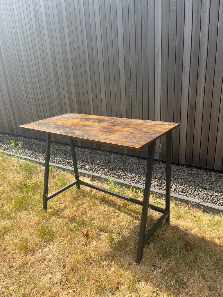 Bureau, Huis en Inrichting, Bureaus, Ophalen, Gebruikt, Bruin, Hout