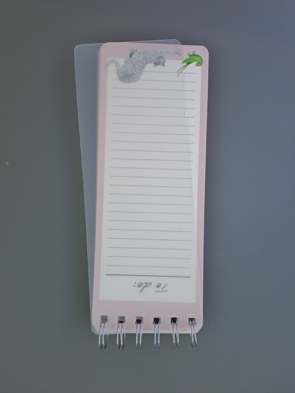 To-do boekje, Ophalen, Nieuw