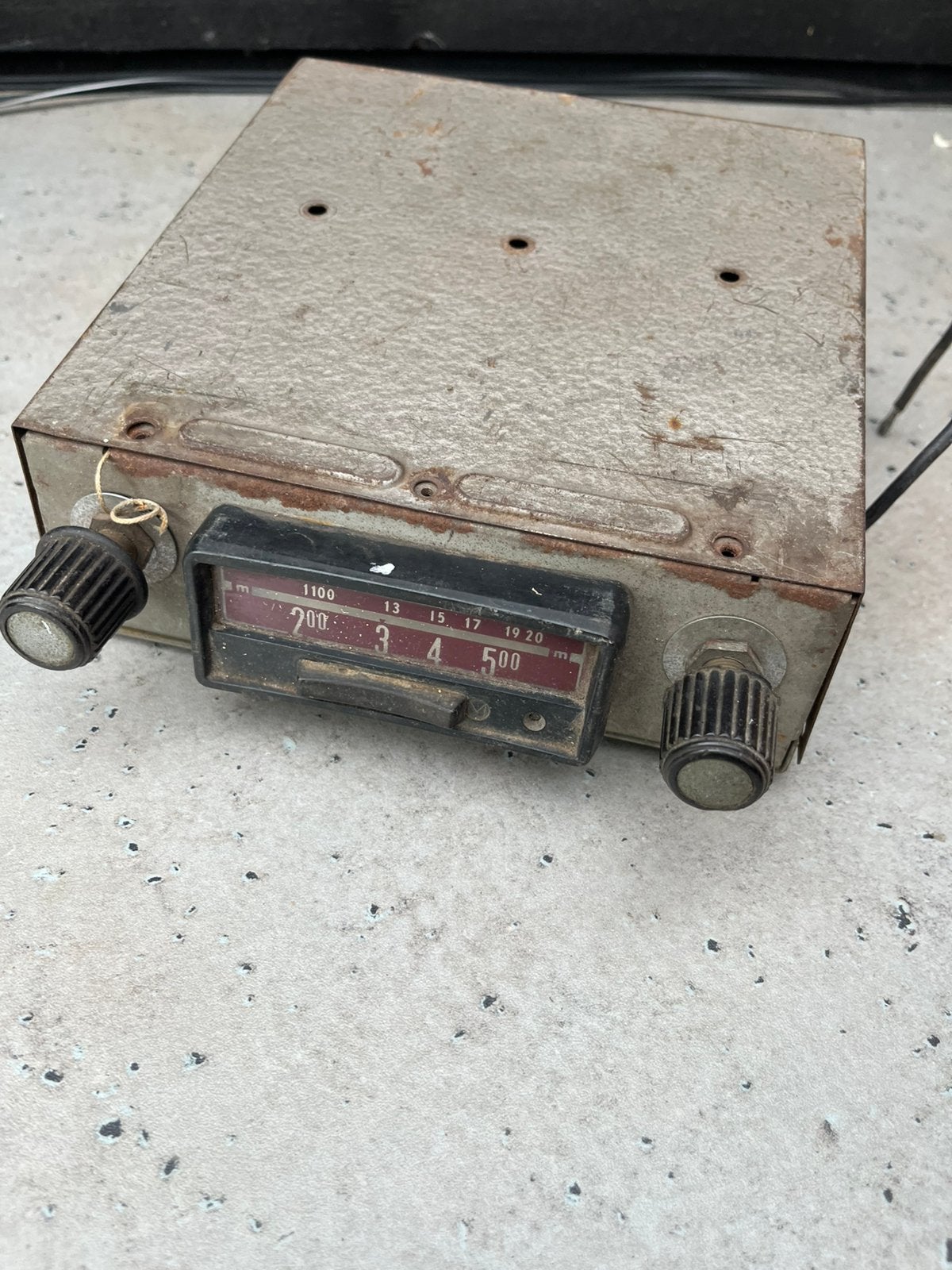 Philips auto radio NX 344y buizen, Audio, Tv en Foto, Radio's, Gebruikt, L, L, L